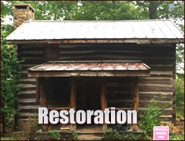 Historic Log Cabin Restoration  West Rushville, Ohio
